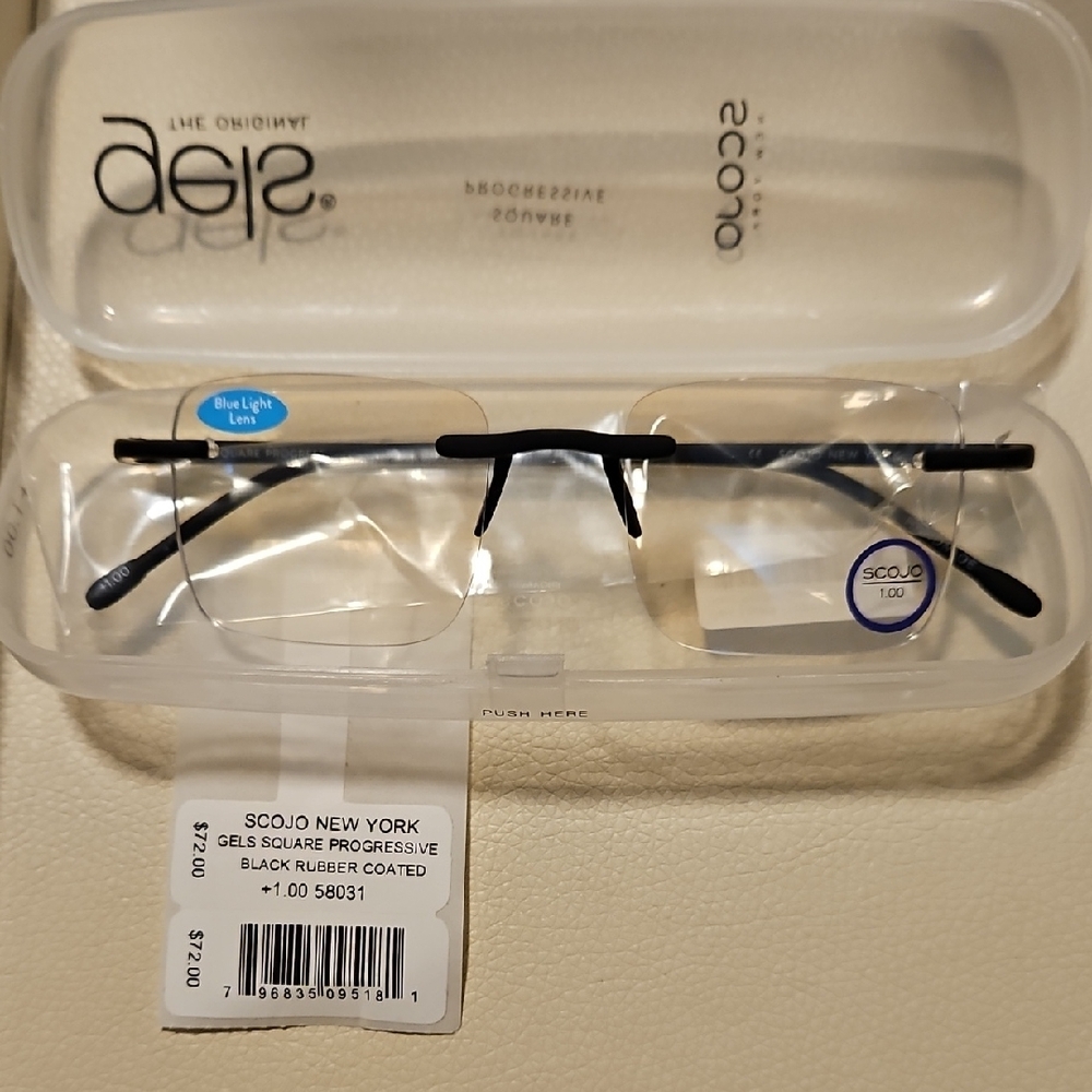 Scojo New York +1.00 Bluelight Glasses